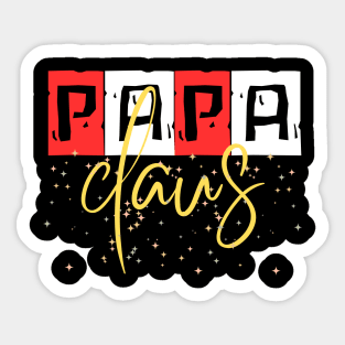 papa claus Sticker